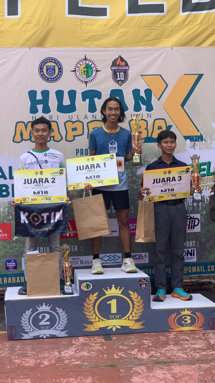Juara 1 Mapelba Orienteering Championship